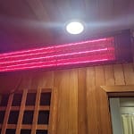 Troubleshoot and fixed sauna ir electric heater for customers.
