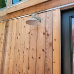 Installed new outdoor light.
