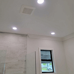 Install LED wafer lights in the ceiling in Naples