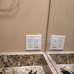 Replace outlet with a two-gang quad outlet in Estero.