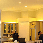Installed light fixtures in dining room in Bonita Springs