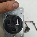 240v outlet was melted, replaced it.