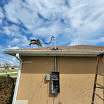 electrical service mast replacement in Cape Coral